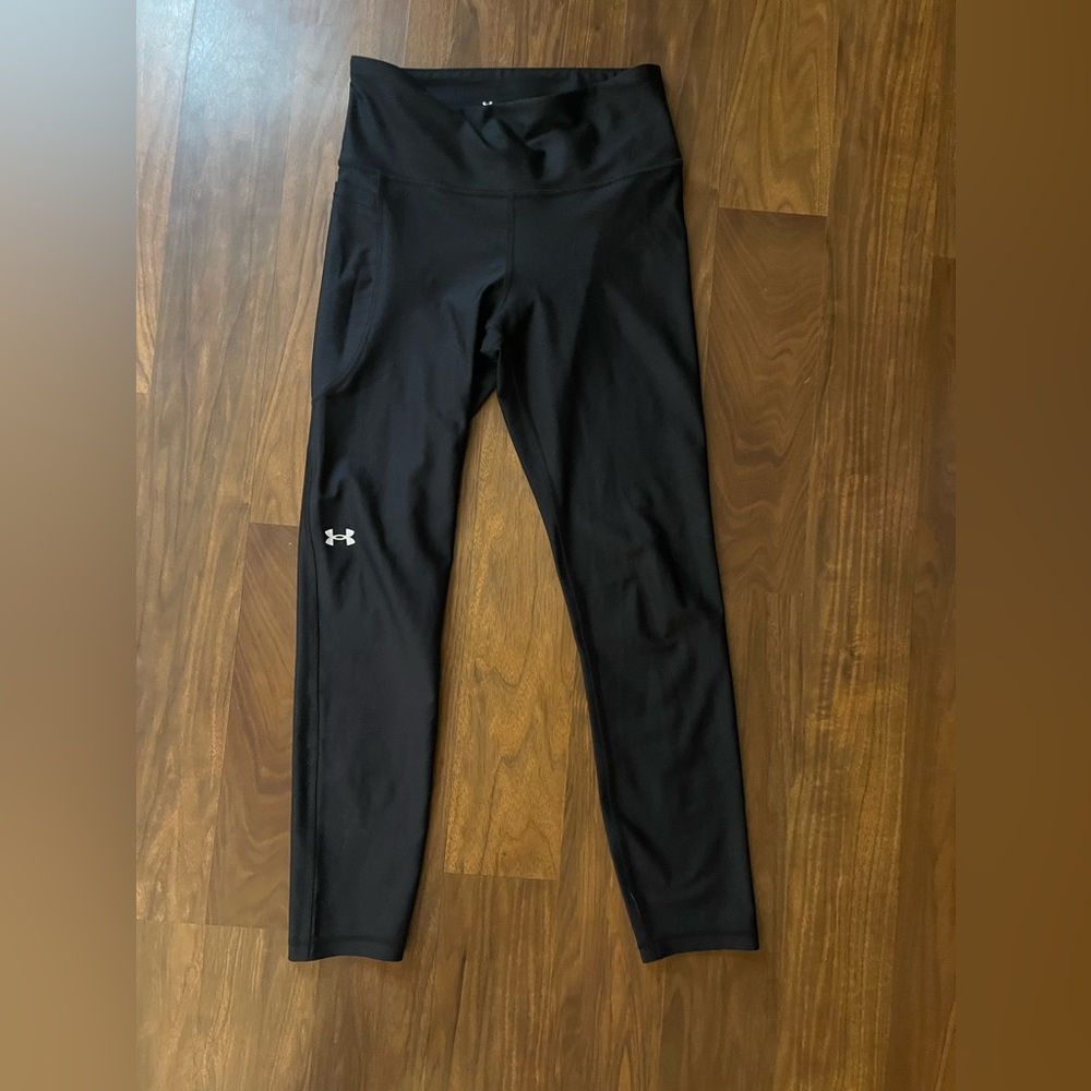 Under Armour Heat Gear 7/8 Pocket Leggings - Size Small